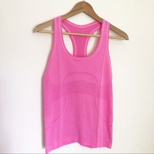 Lululemon Swiftly Tech Tank Pink Size 8
